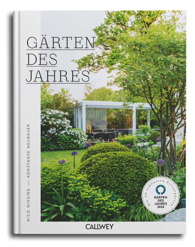 Gärten des Jahres 2024, Callwey, Cover, Buch, Peter Janke Gartenkonzepte