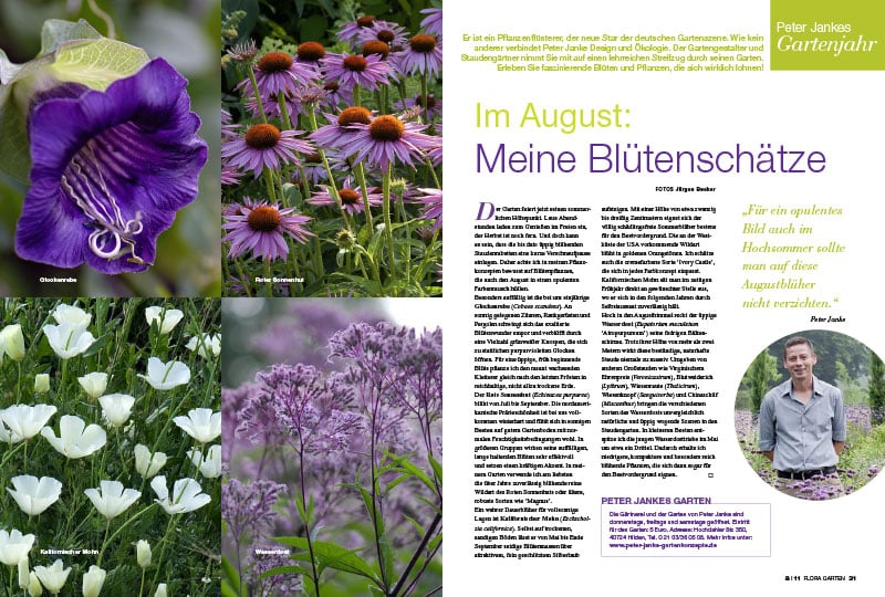Kolumne, Peter Janke Gartenkonzepte